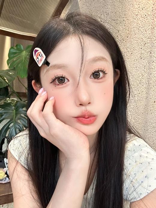 con4u 粉糯芝芝 粉棕/冰脆嘟嘟 灰 14.2mm  年抛 含硅水凝胶 商品图4