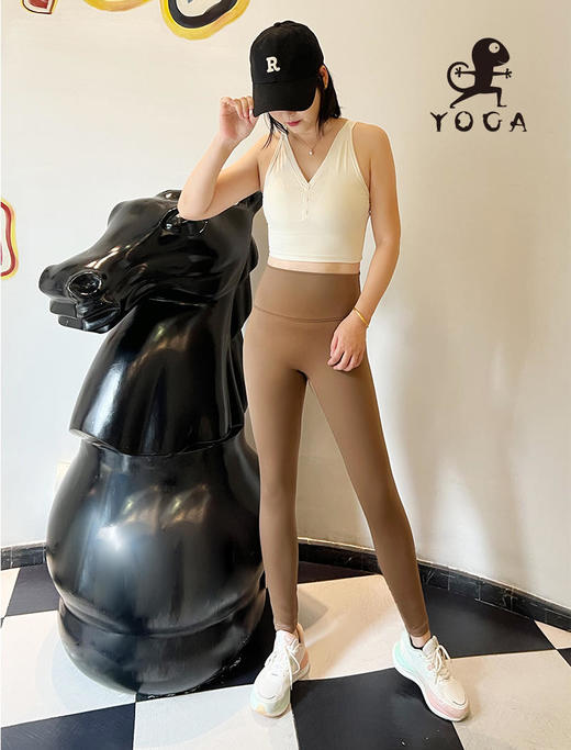 壁虎瑜伽【2310SY267】高弹裸感美背背心（可拆卸胸垫）【5天发货】 商品图5