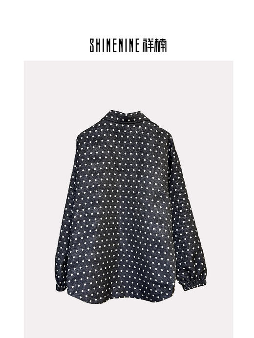 W339772811复古圆点夹克 商品图1