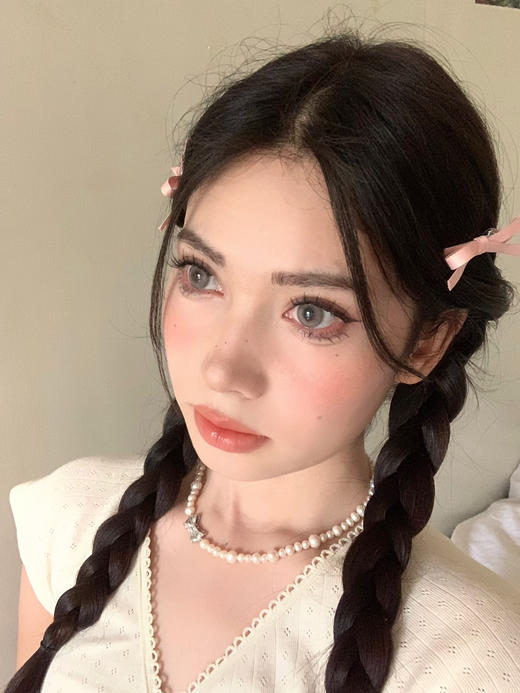 【中直径半年抛】Yolocon -  亚麻浅驼-14.2mm【半年抛 0-1000度 含有525/575】 商品图1