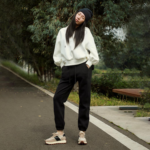 【双面毛呢600g】加厚防风束脚抽绳卫裤 商品图7