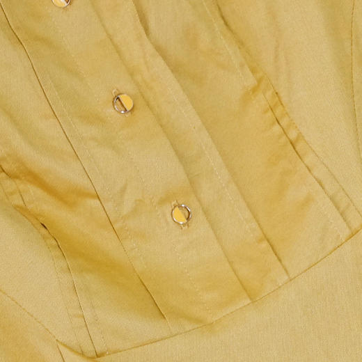 VIVIAN LIU薇薇安刘R2344102秋女装新款小翻领前胸捏褶衬衫连衣裙 商品图3