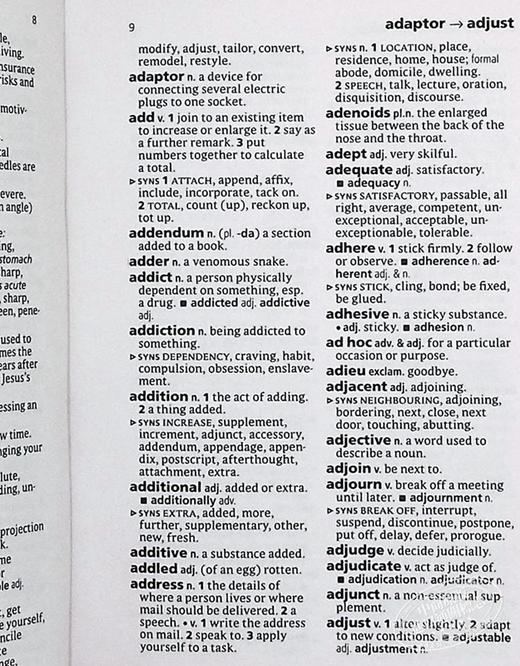 【中商原版】牛津大学出版 Oxford Mini Dictionary and Thesaurus 牛津迷你词典和同义词库 商品图8