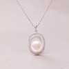 美裕  银925淡水珍珠链坠 9-10mm白 107240 商品缩略图1