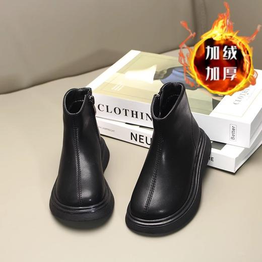 【稚气马丁靴！男童女童皆宜】儿童马丁靴春秋款宝宝，短靴皮鞋冬季童靴 迷人款式衬托可爱与帅气，搭配任何时尚造型尽显个性-QQ 商品图7