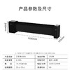 【小家电】艾美特踢脚线取暖器移动地暖加湿石墨烯家用遥控电暖器定时速热壁炉仿真焰火肤感防烫暖炉移动地暖AIR6 HF 商品缩略图0