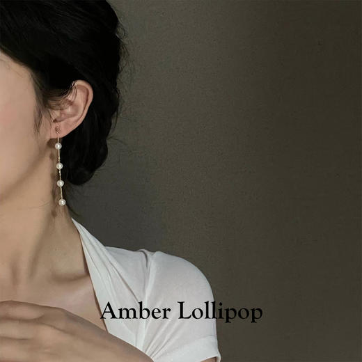 Amber Lollipop安铂洛利新品珍珠项链耳环 商品图12