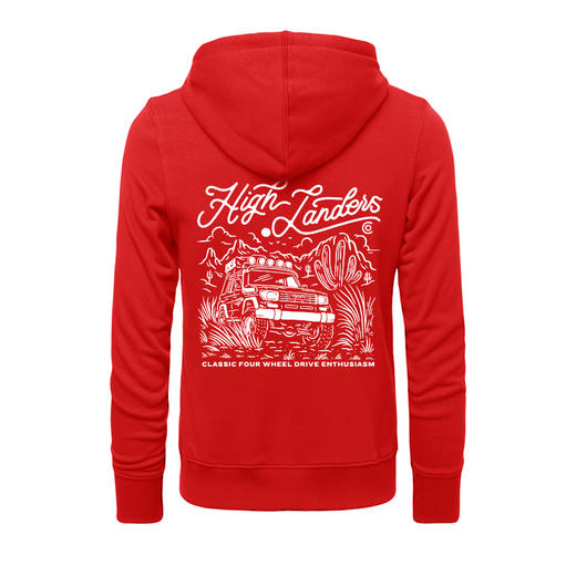 自由基地秋冬新款复古越野车图案户外休闲拉链套头毛圈卫衣酷帅款 NMT-2077 商品图5