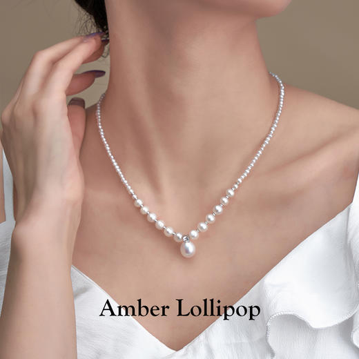 Amber Lollipop安铂洛利新品珍珠项链耳环 商品图4