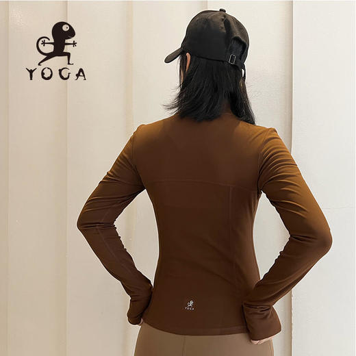 壁虎瑜伽【2310SY268】修身保暖厚外套（无胸垫）【5天发货】 商品图5
