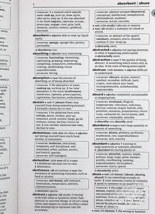 【中商原版】牛津大学出版 牛津平装词典和同义词库 Oxford Paperback Dictionary & Thesaurus 商品图7