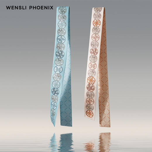 凤凰之家“图腾印记”168*8厘米斜巾 商品图1