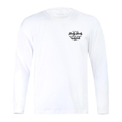 自由基地2023秋冬新款户外露营越野车图案印花休闲长袖T欧美潮流 NMT-2076 商品图3