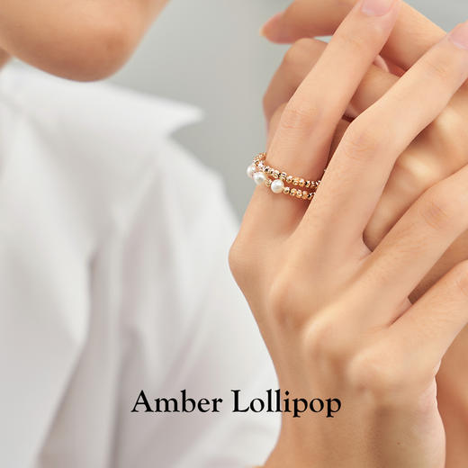 Amber Lollipop安铂洛利新品珍珠戒指手链 商品图4