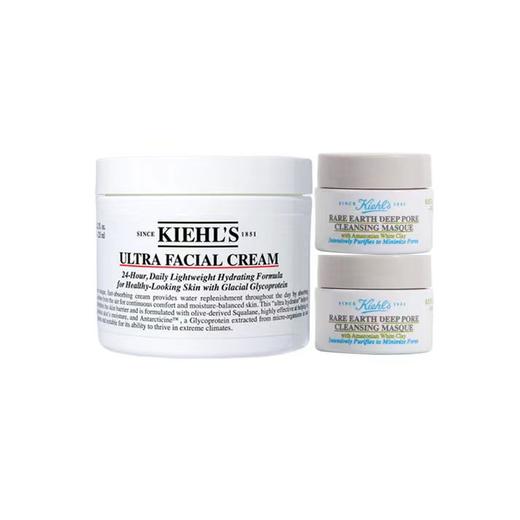 【一般贸易】科颜氏（Kiehl's）面霜 125ml +白泥面膜14ml *2   JY 商品图0