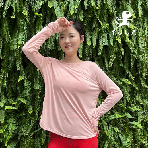 壁虎瑜伽【2310SY266】高弹两面穿亲肤罩衫（无胸垫）【5天发货】 商品图4