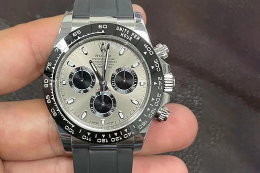 BT厂4130水泥灰白金迪通拿真的有正品做工那么好吗？复刻手表一比一手表n厂c厂vs厂zf厂clean厂noob厂广州手表测评 商品图0