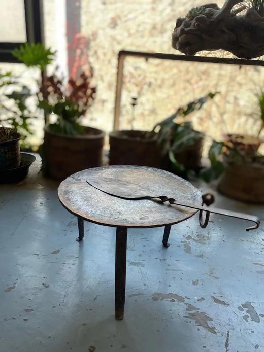 平底铁锅与支架铁铲套组，顺丰包邮 商品图5