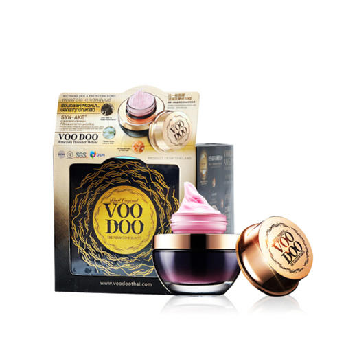 〖泰国品牌〗VOODOO蛇毒睡眠免洗面膜30g 黑瓶经典款 商品图0