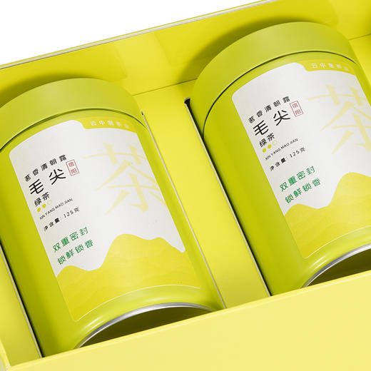 云中居云醉系列特级毛尖茶礼盒装250g（125g×2） 商品图1