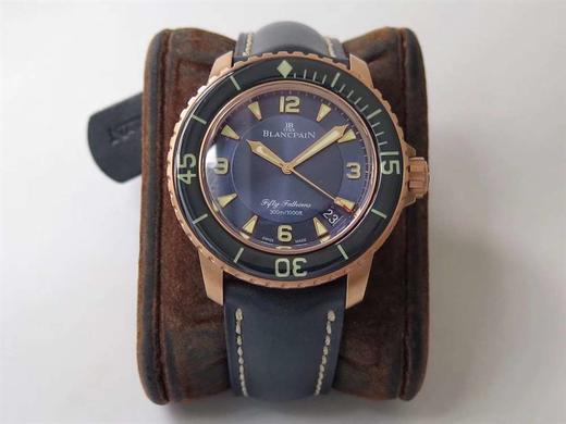 ZF厂宝珀五十噚5015玫瑰金版本复刻手表一比一手表n厂c厂zf厂vs厂clean厂noob厂广州手表测评 商品图1