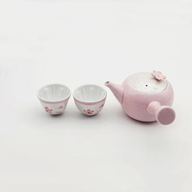 【旬彩 】日本进口有田烧粉色釉彩樱花茶器套装