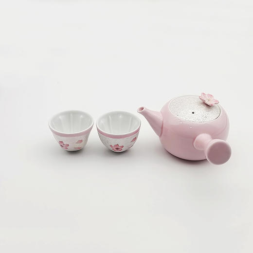 【旬彩 】日本进口有田烧粉色釉彩樱花茶器套装 商品图0