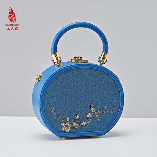SAINTJOY/上久楷 宋锦女式拎包   双鹊报喜   BWS23A0401 商品图14