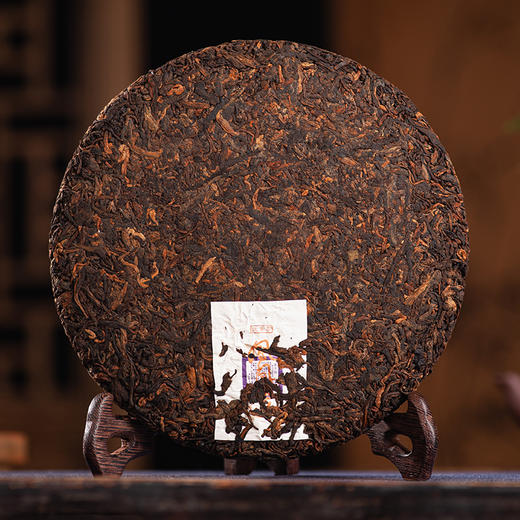 德丰昌【凤凰窝】普洱熟茶 357克/饼  名山品鉴茶  压饼：2023年 原料：2020年 商品图2