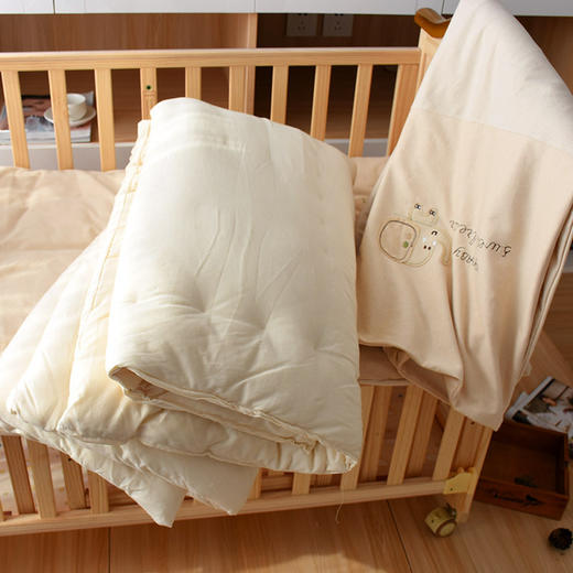 【母婴用品】婴儿彩棉被子纯棉新生儿童棉被 商品图3