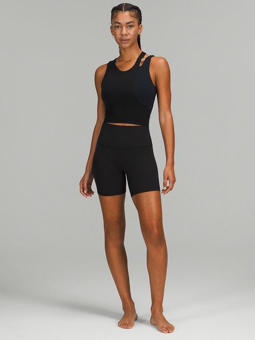 现货 露露柠檬LULU6寸黑色瑜伽裤 商品图0