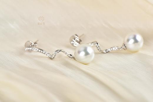 【侧耳倾听】珍珠耳坠    ZZ12308085 商品图1