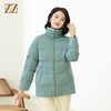 佐尔美冬季新款 经典时尚高领短款羽绒服女E14YY03 商品缩略图0
