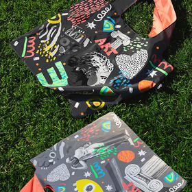 德国LOQI 新品 博物馆系列  反光涂层 时尚艺术环保万用袋 折叠大容量单肩手提购物袋承重40斤防泼水 胡安·米罗  威廉·莫里斯