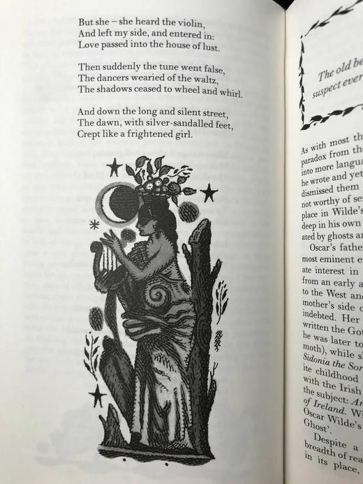 王尔德选集（2002有瑕疵） 数十幅精美插图 精装大32开带书匣 商品图11
