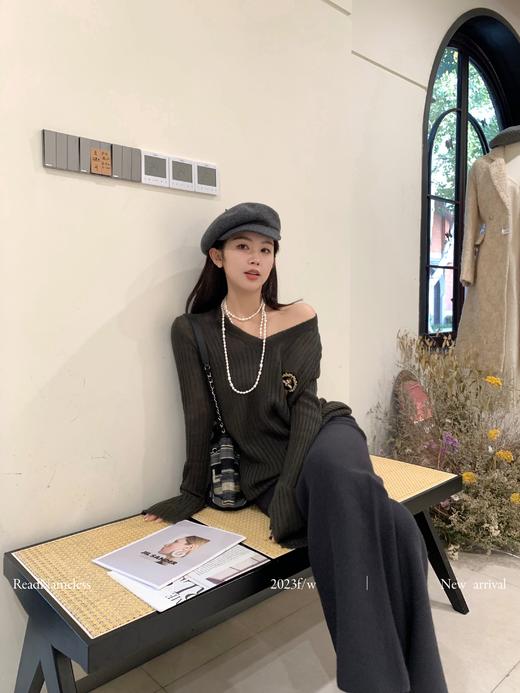 Read Nameless /超细马海毛学院风毛衣+浣熊绒羊毛裤 商品图3