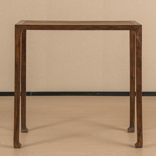 清 黄花梨马蹄腿四面平香几 商品图0