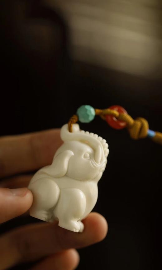 吉象°鹿角手把件挂件 商品图2