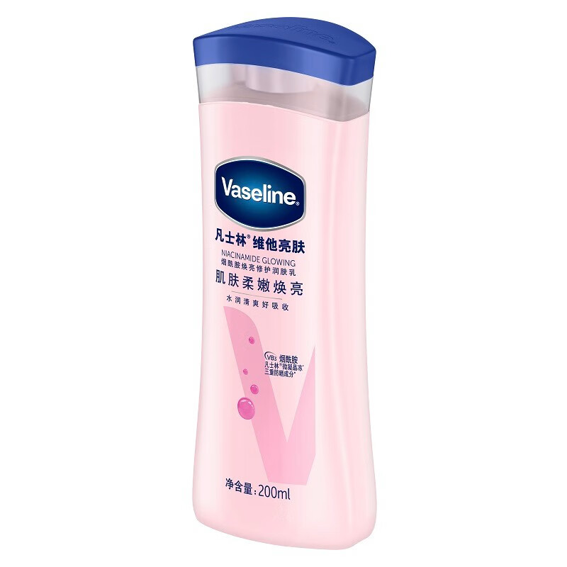 凡士林维他肌肤柔嫩焕亮润肤乳200ml
