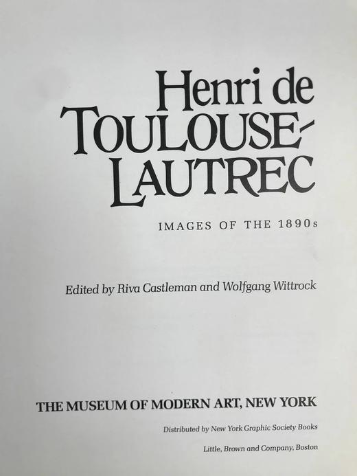 图卢兹-罗特列克画集 84幅彩色207幅黑白插图 精装16开 商品图3