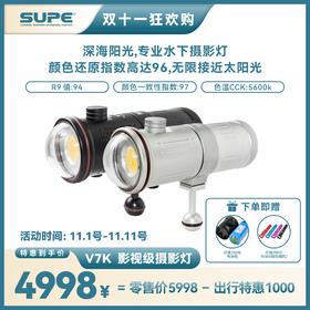 【装备】SUPE V7K 15000流明 摄影补光灯
