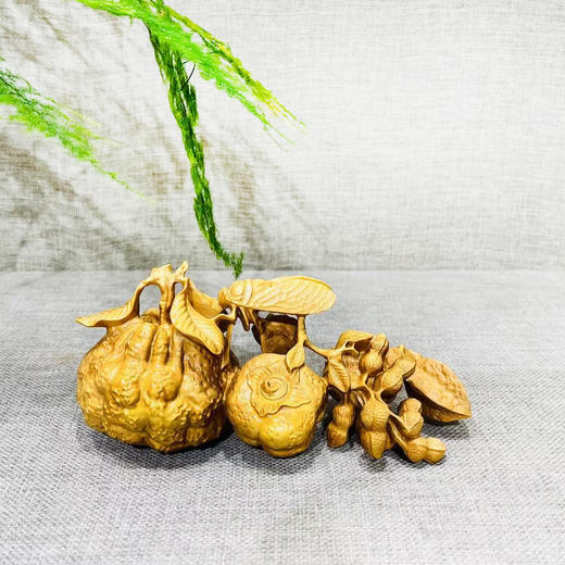 丰收°黄杨木摆件 商品图0