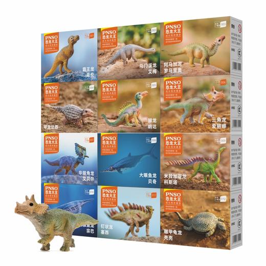 PNSO小恐龙模型儿童玩具恐龙大王成长陪伴模型001~012 商品图4