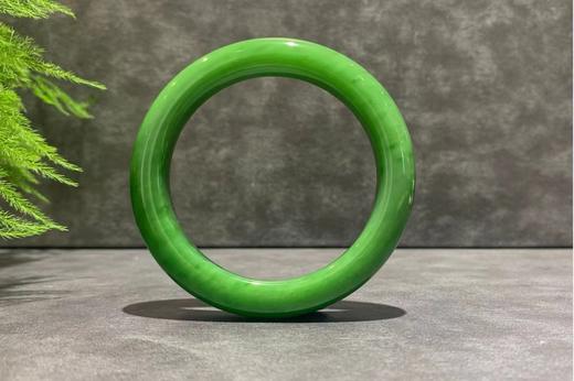 【御珠宫坊·传承系列】碧玉手镯57.5mm 商品图1