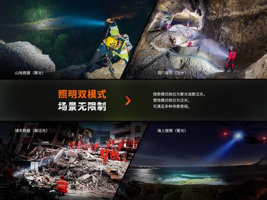 Fenix菲尼克斯 LR60R高性能超亮搜救手电超远射强光LED户外手电筒 商品图7