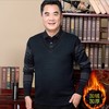 【加绒加厚工艺，有效保暖！】中老年加绒加厚假两件毛衣，男40-50岁爸爸秋冬装加绒T恤男中年男装lm 商品缩略图13