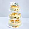 【好运加倍】杠上开花多磅数多层生日蛋糕，各类麻将插牌祝愿，愿你生活暴富，日子过得杠上开花，摸到人生的好牌 商品缩略图1