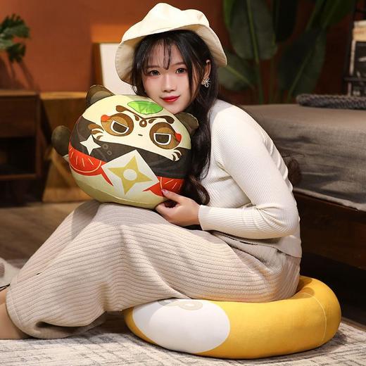 原神早柚毛绒玩偶变身狸猫忍者公仔锅巴抱枕二次元游戏周边玩具 商品图5