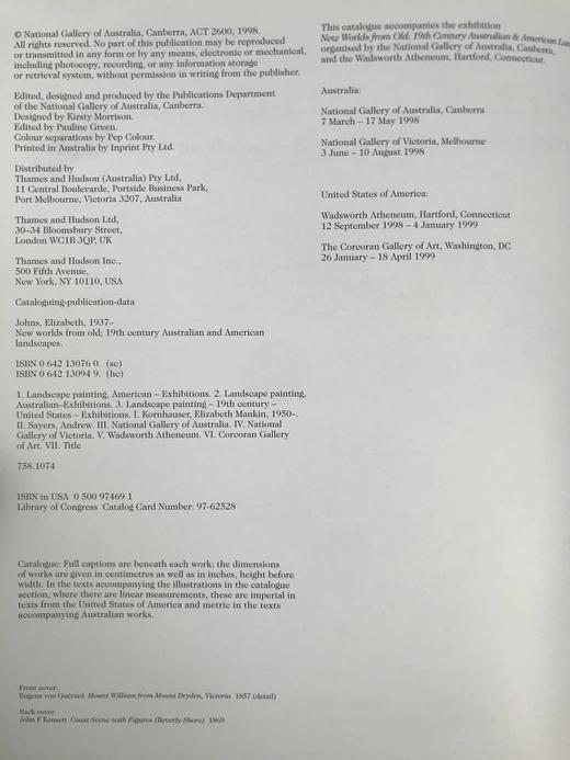 新旧世界：十九世纪澳洲与美洲风景画集 近200幅插图 精装大16开 商品图4