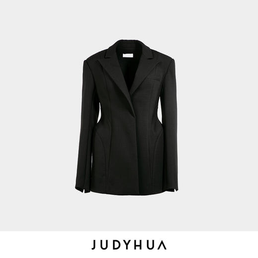 JUDYHUA 雕塑感轮廓收腰西装 商品图3